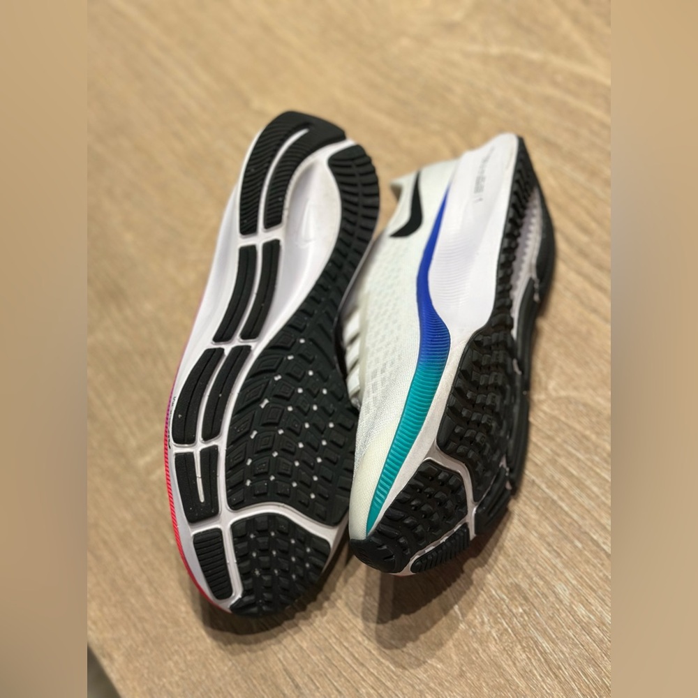 Nike Air Zoom Pegasus 37 White Multi - Picture 6 of 10